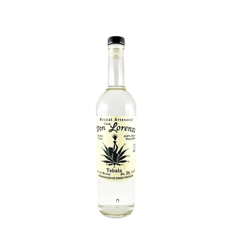 Don Lorenzo Mezcal Joven Tobala 750mL