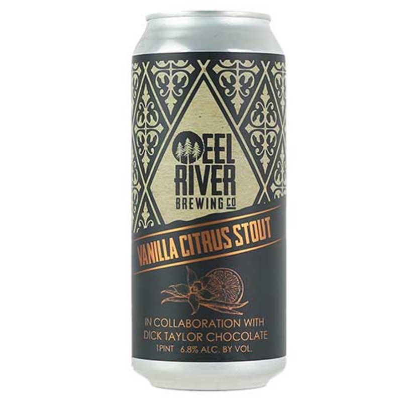 Eel River Vanilla Citrus Stout 16OZ SINGLE CAN