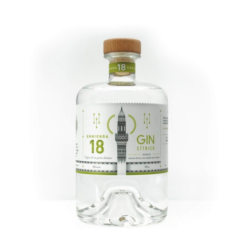 Enmienda 18 Tijuana Gin Ctrico 750mL