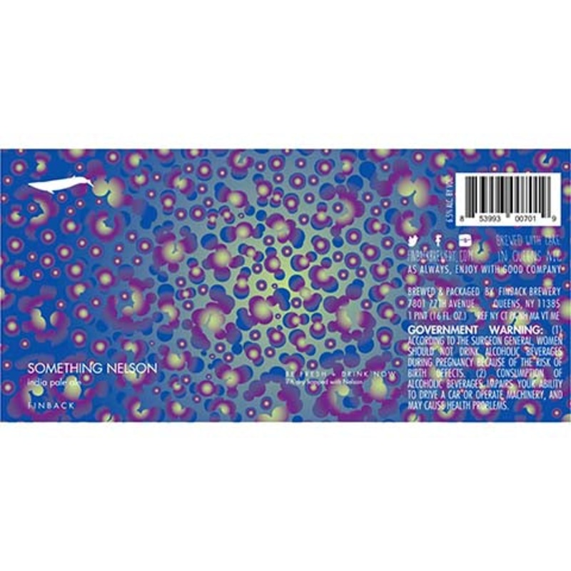 Finback Something Nelson IPA 16OZ SINGLE CAN
