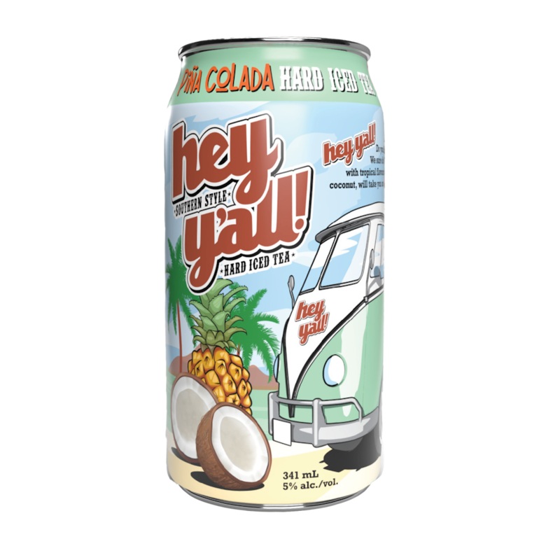 HEY Y'ALL PINA COLADA 6 CANS