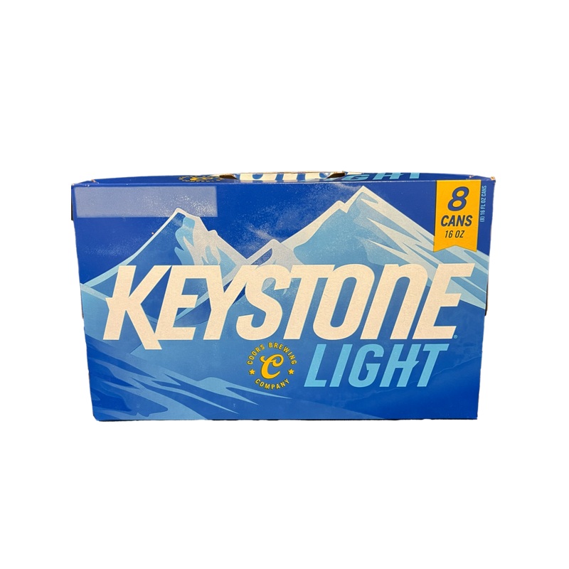 Keystone Light 8 Pack 16 oz Cans
