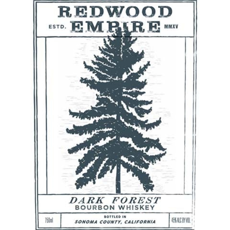 Redwood Empire Dark Forest Bourbon Whiskey 750ML BTL
