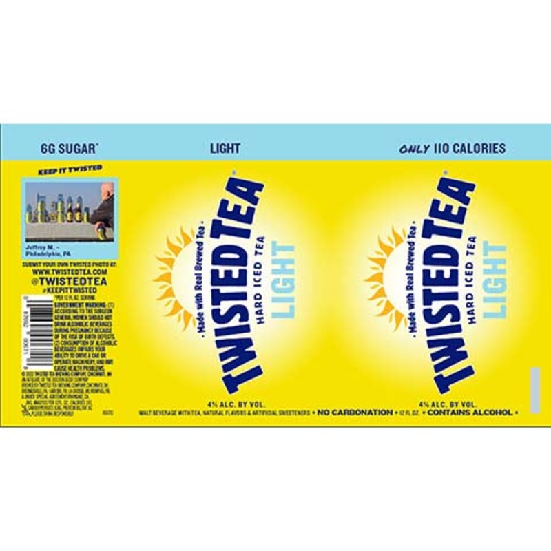 Twisted Tea Light 12OZ SINGLE CAN