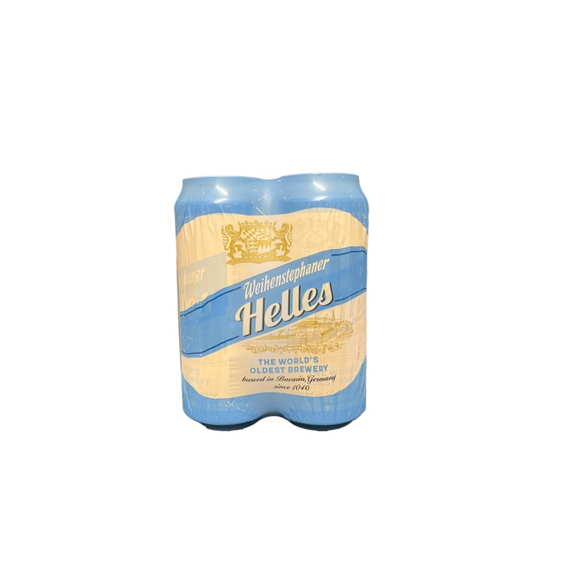 Weihenstephaner Helles Lager 4 Pack Cans