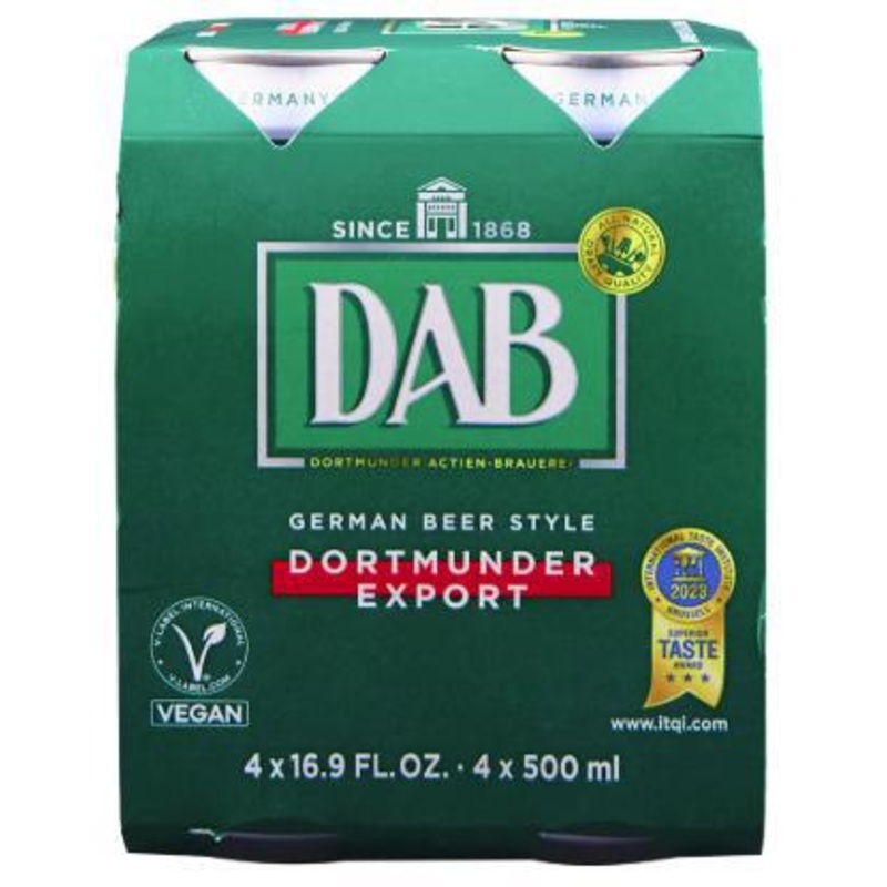Beer IM DAB 4pk German Beer Dortmunder Export