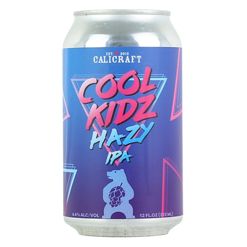 Calicraft Cool Kidz Hazy IPA 12OZ SINGLE CAN