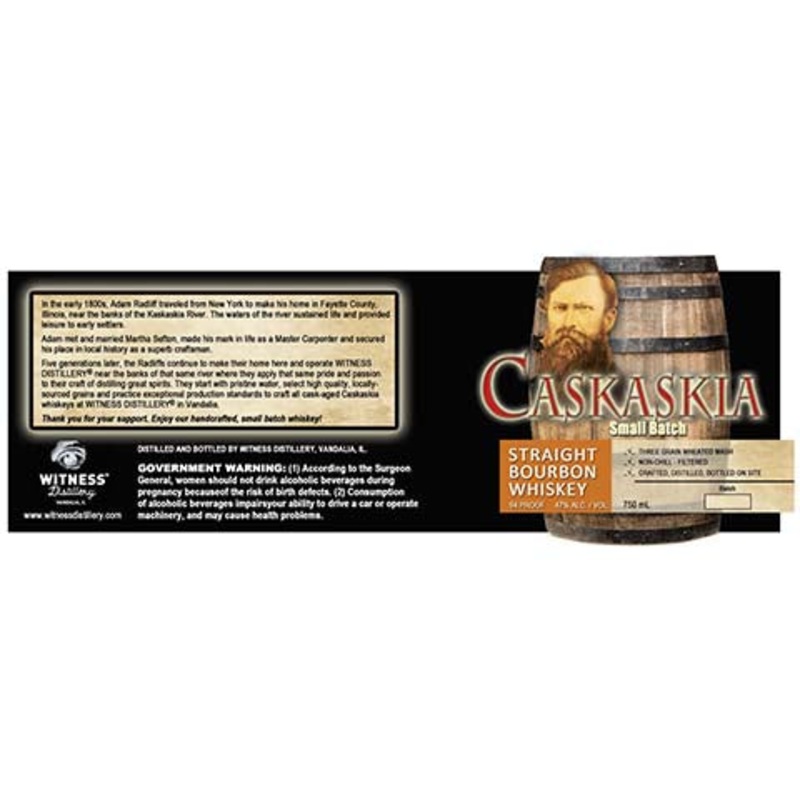 Caskaskia Small Batch Straight Bourbon Whiskey 750ML BTL
