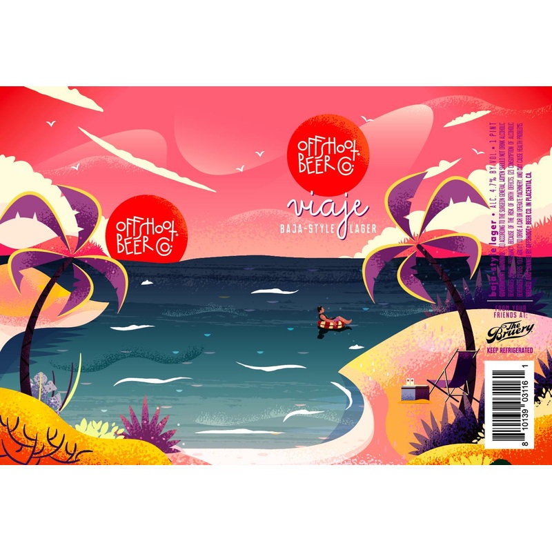 OFFSHOOT VIAJE BAJA LAGER 6/4PK CANS 16 oz (24)