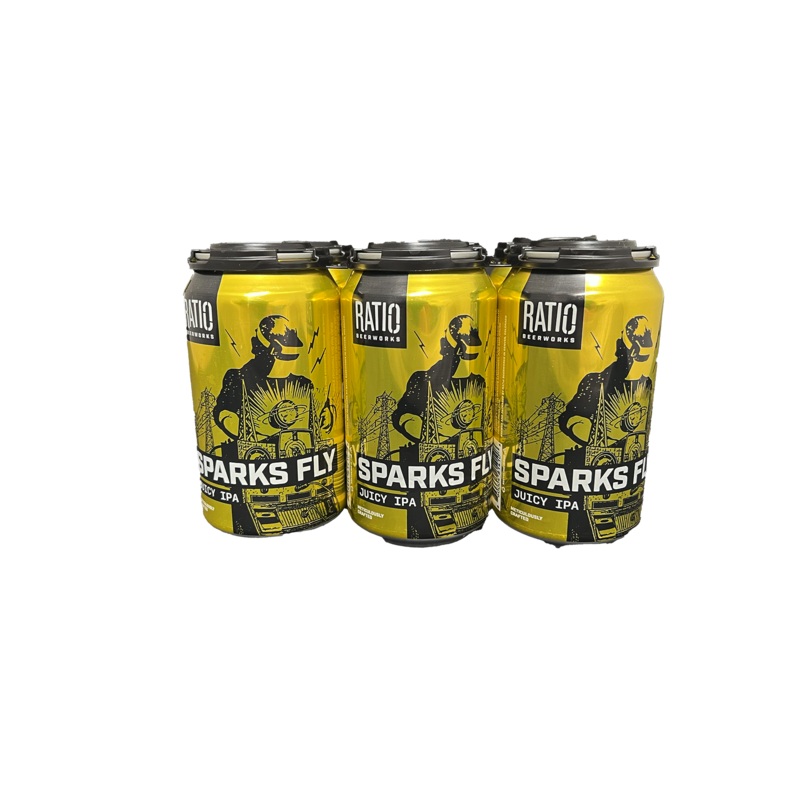 Ratio Sparks Fly Juicy IPA 6 Pack Cans