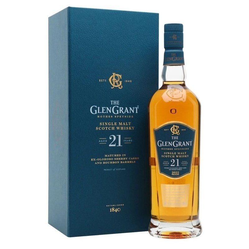 The Glen Grant 21 Year Old Single Malt Scotch Whisky 750ML BTL