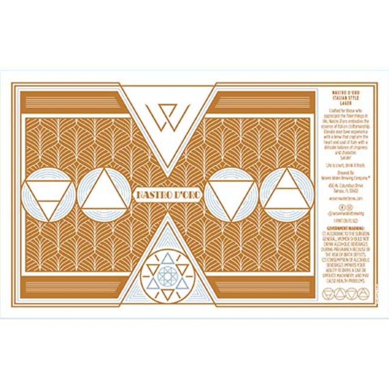 Woven Water Nastro D'Oro Lager 16OZ SINGLE CAN