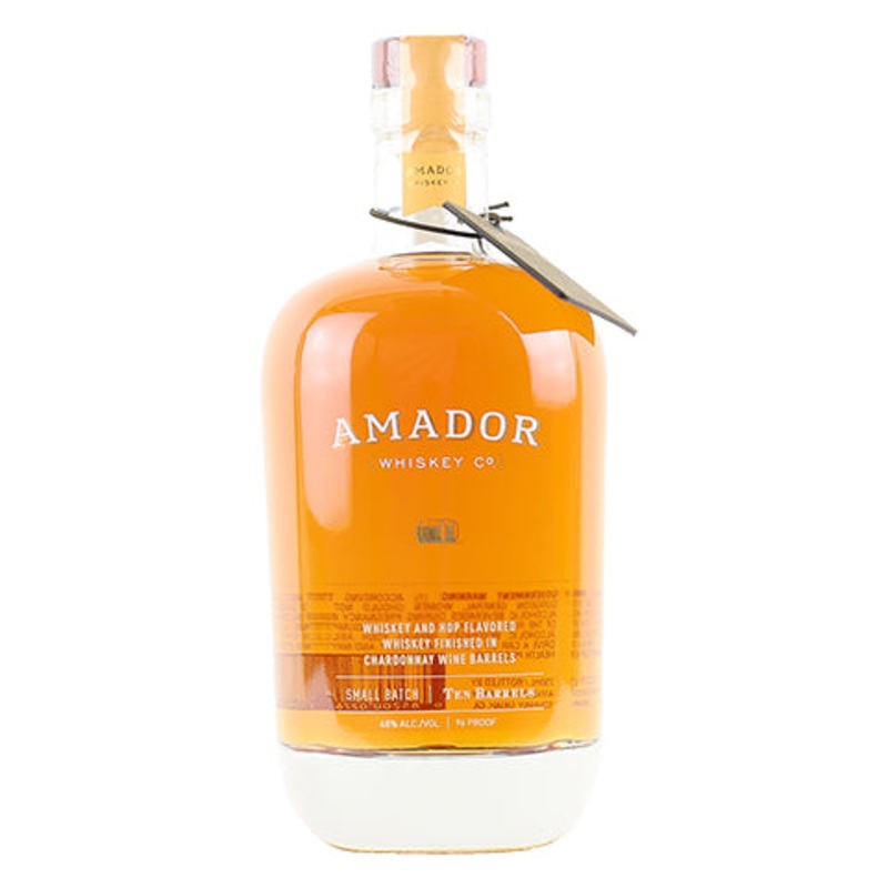 Amador Hop Flavored Finished in Chardonnay Wine Barrels Whiskey 750ML BTL