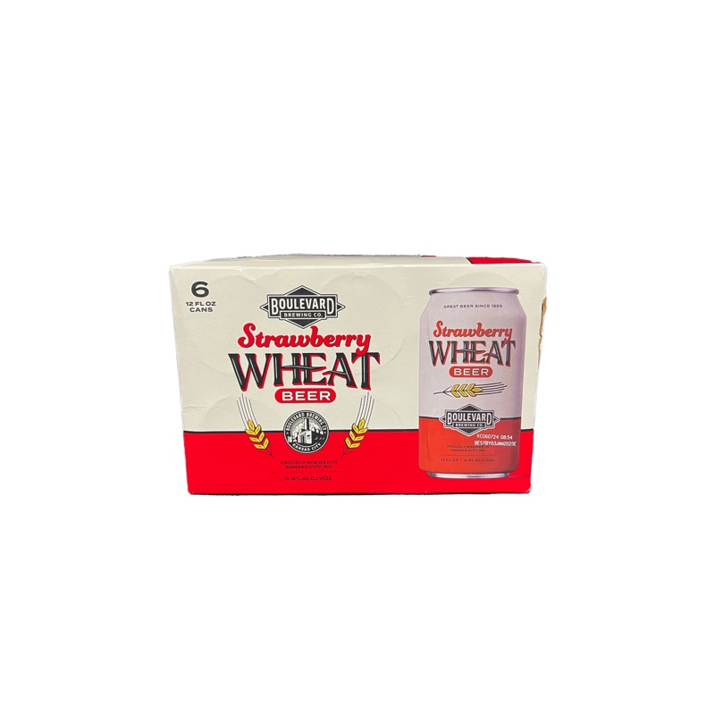 Boulevard Strawberry Wheat 6 Pack Cans