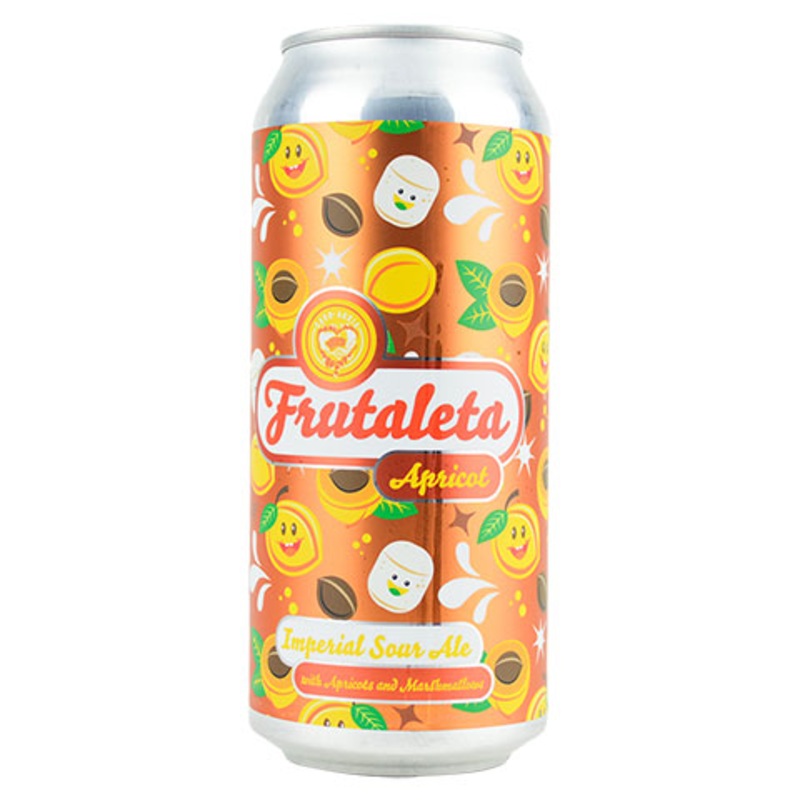 Casa Agria Frutaleta Apricot Imperial Sour 16OZ SINGLE CAN