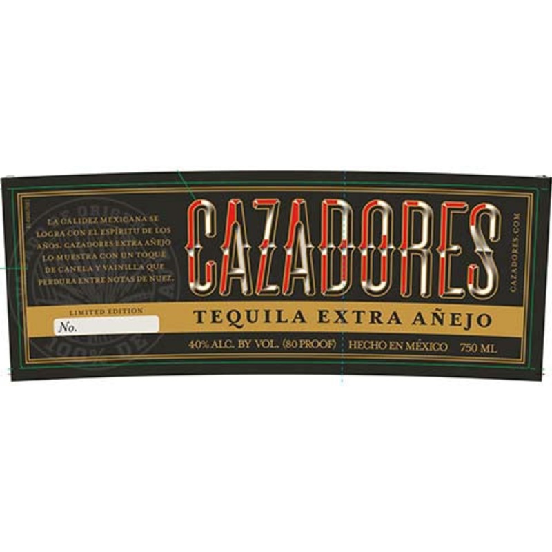 Cazadores Extra Anejo Tequila 750ML BTL