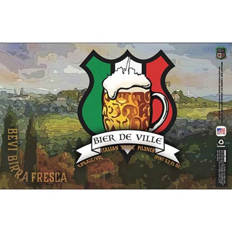 Chandler's Ford Bier De Ville Italian Pilsner 16OZ SINGLE CAN