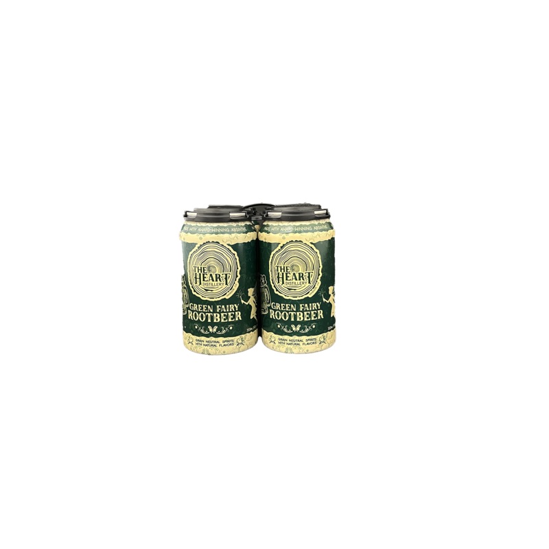 Heart Distillery Green Fairy Rootbeer 4 Pack