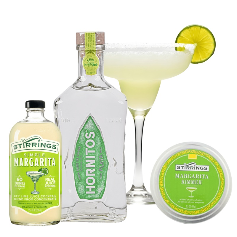 Hornitos Tequila Margarita Gift Set Cheers to You