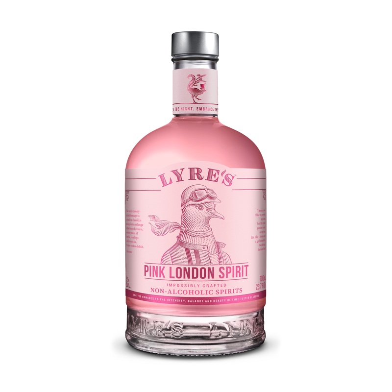 Lyre's London Pink Gin Non-Alcoholic 700ML 700ml Bottle