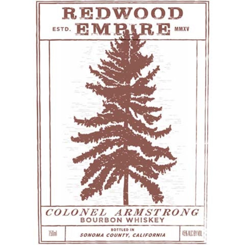 Redwood Empire Colonel Armstrong Bourbon Whiskey 750ML BTL