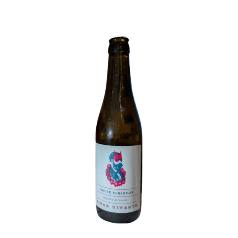 Sacrilege Halt Hibiscus Farmhouse Ale Beer 750mL Bottle