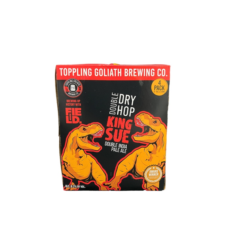 Toppling Goliath DDH King Sue DIPA 4 Pack Cans