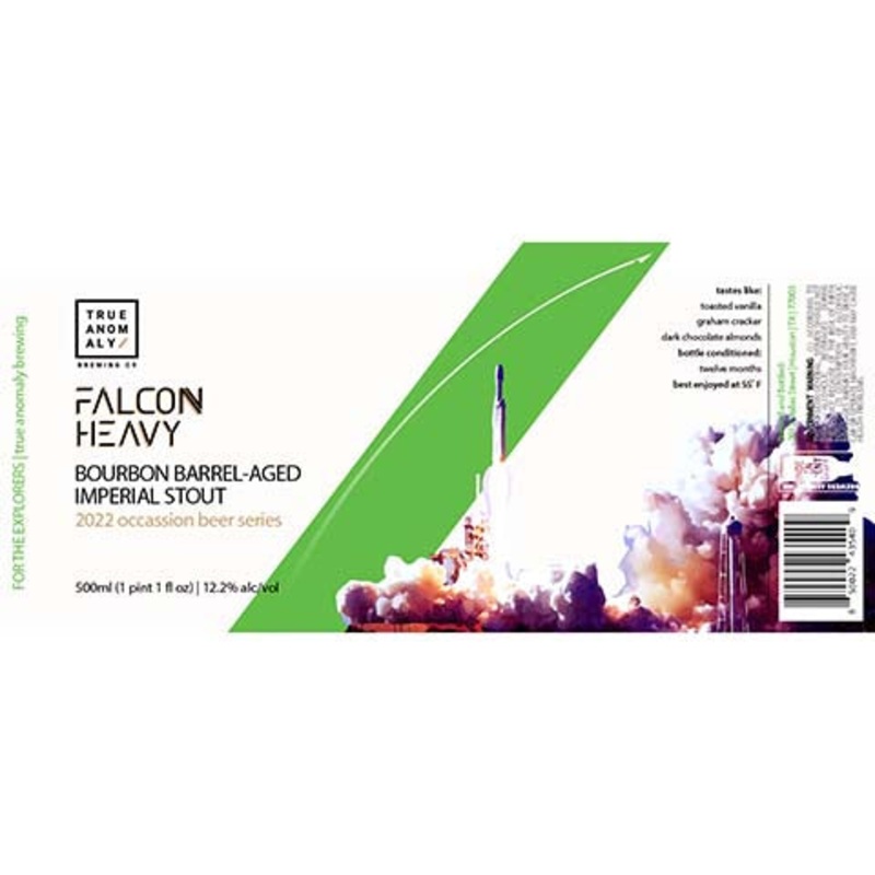 True Anomaly Falcon Heavy Imperial Stout 500ML BTL