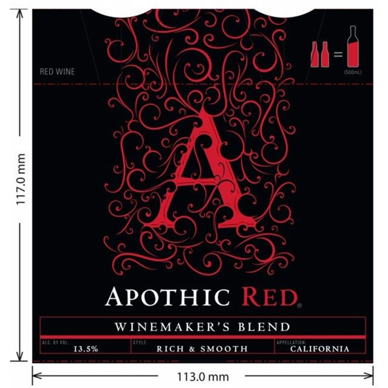 APOTHIC RED 2020 750 mL