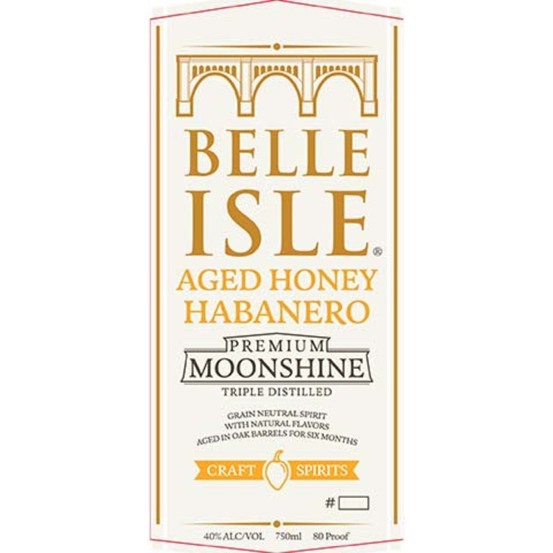 Belle Isle Aged Honey Habanero Moonshine 750ML BTL