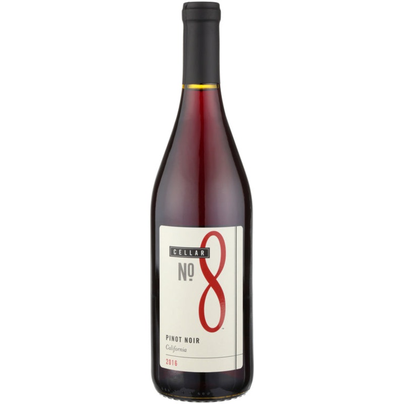 CELLAR NO. 8 PINOT NOIR CALIFORNIA 750ML 750ML