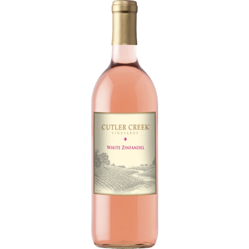 CUTLER CREEK WHITE ZINFANDEL CALIFORNIA 750ML 750ML