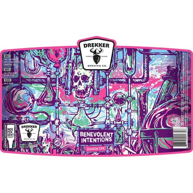Drekker Benevolent Intentions DIPA 16OZ SINGLE CAN