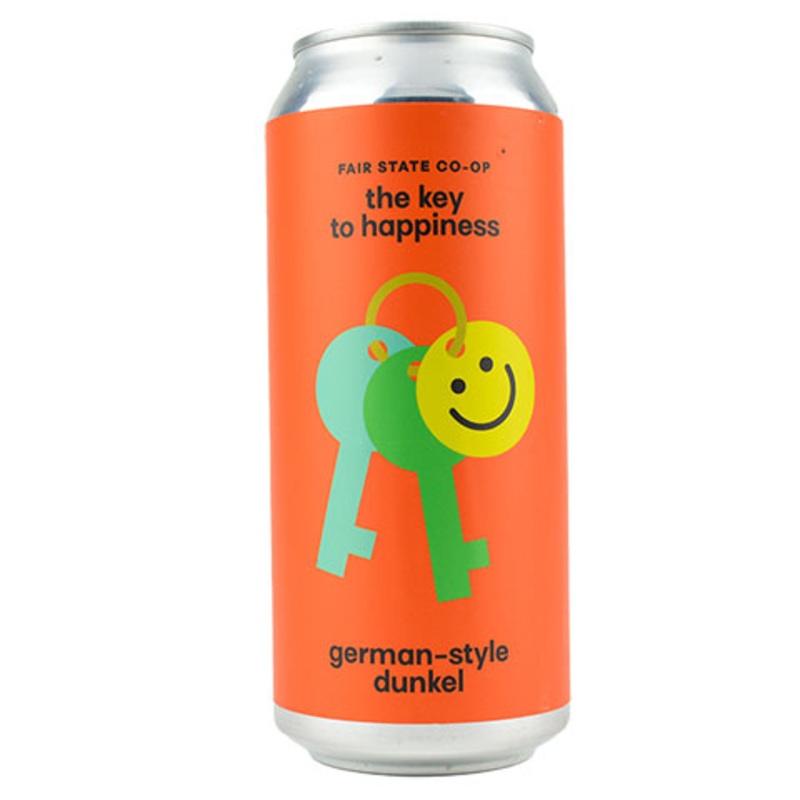 Fair State The Key To Happiness German-Style Dunkel 16OZ SINGLE CAN