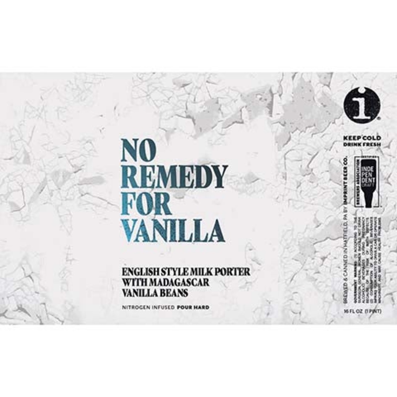 Imprint No Remedy For Vanilla Milk Porter 16OZ SINGLE CAN