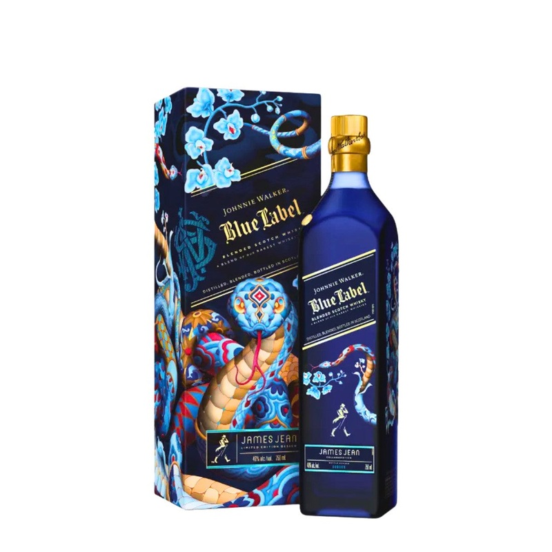 Johnnie Walker Blue Label Year of the Snake Whiskey 750mL