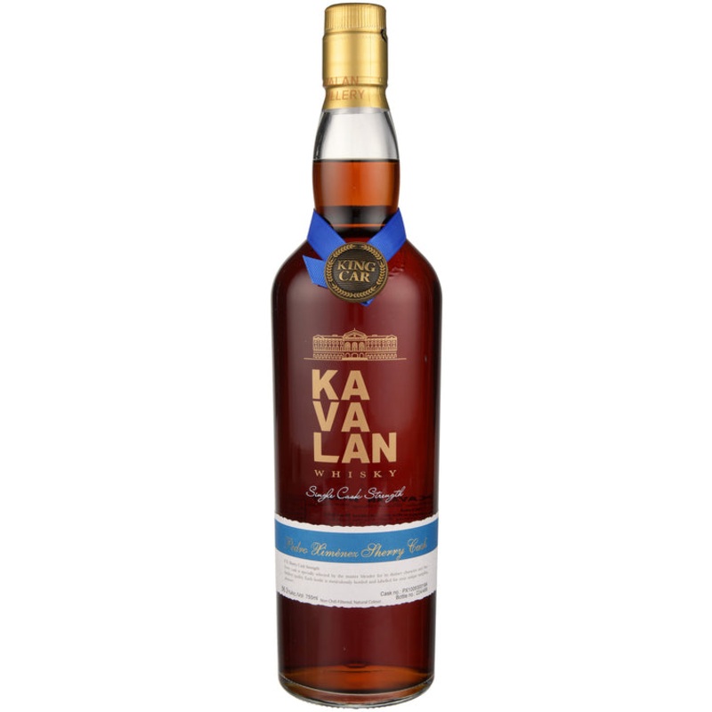 KAVALAN SINGLE MALT WHISKY SINGLE CASK STRENGTH PEDRO XIMENEZ CASK 112.6 750ML 750ML