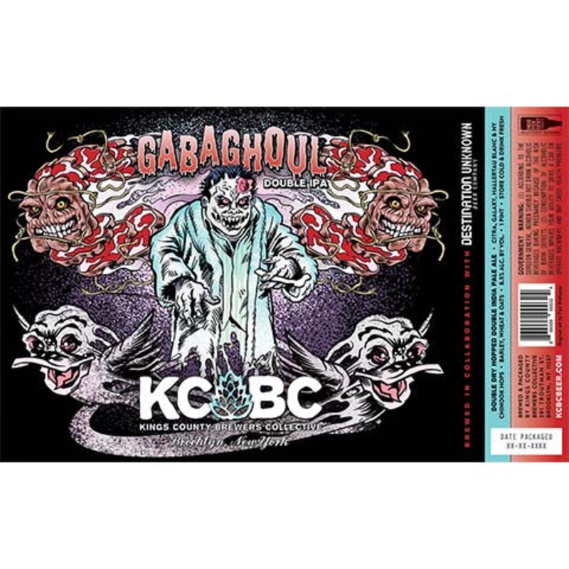 Kings County Brewers Collective Gabaghoul DIPA 16OZ SINGLE CAN