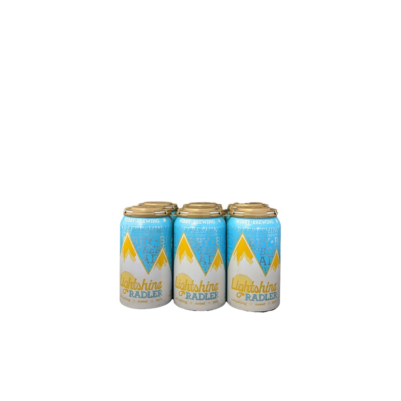 Wibby Lightshine Radler 6 Pack Cans