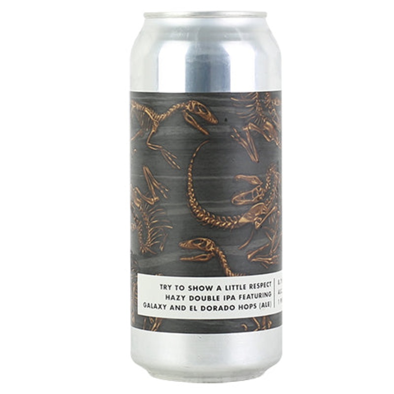 Bottle Logic Try To Show A Little Respect Hazy DIPA 16OZ SINGLE CAN