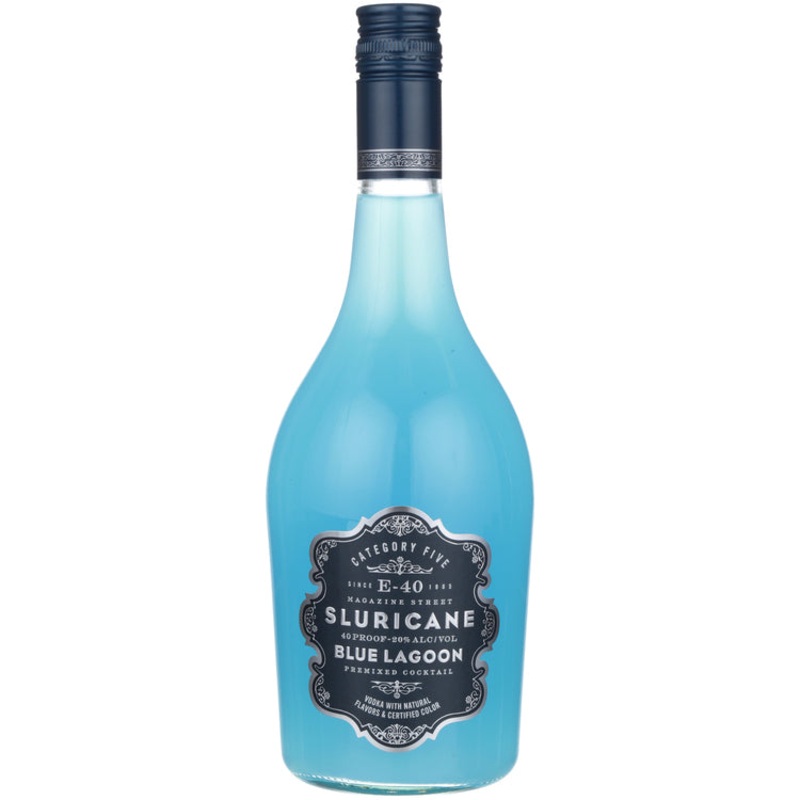 Category Five Blue Lagoon Sluricane Cocktail 40 750ML 750ML