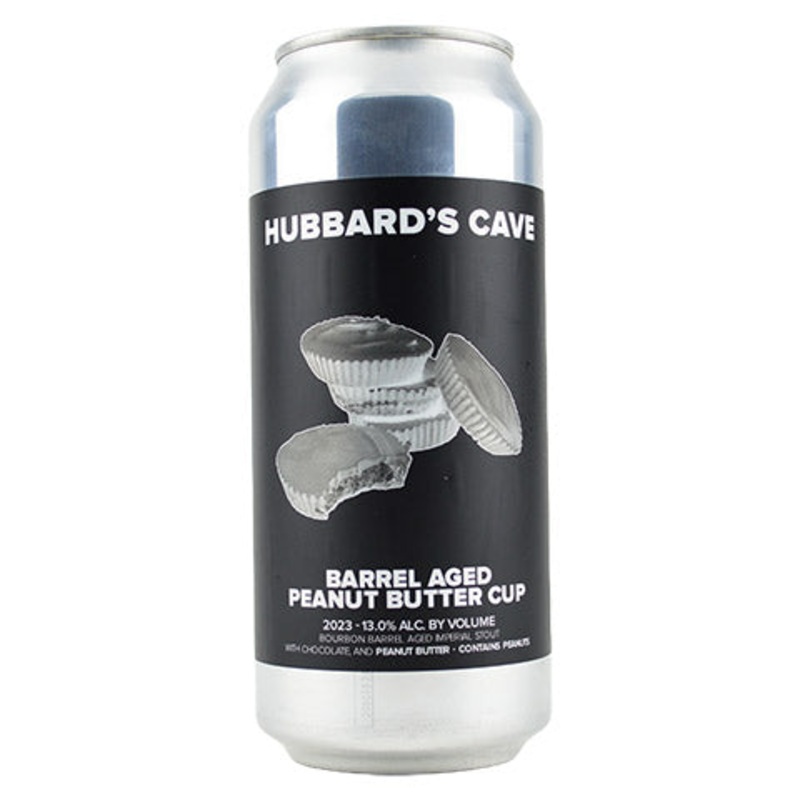 Hubbard's Cave Barrel Aged Peanut Butter Cup Imperial Stout 16OZ SINGLE CAN