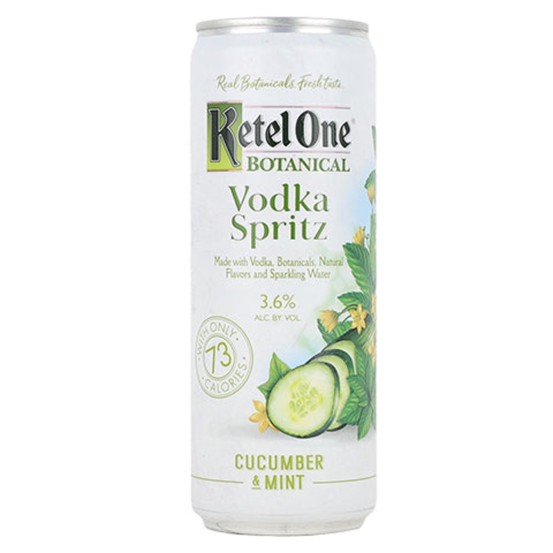Ketel One Botanical Cucumber & Mint Vodka Spritz 12OZ SINGLE CAN