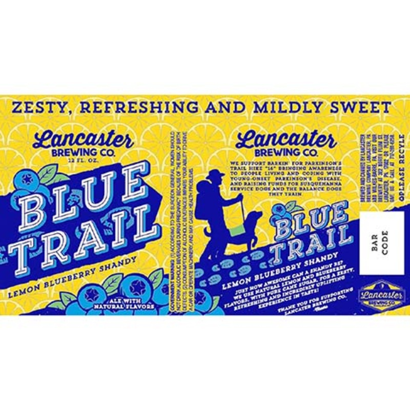 Lancaster Blue Trail Shandy 12OZ SINGLE CAN