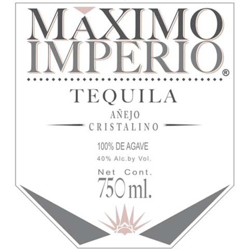 Maximo Imperio Anejo Cristalino Tequila 750ML BTL