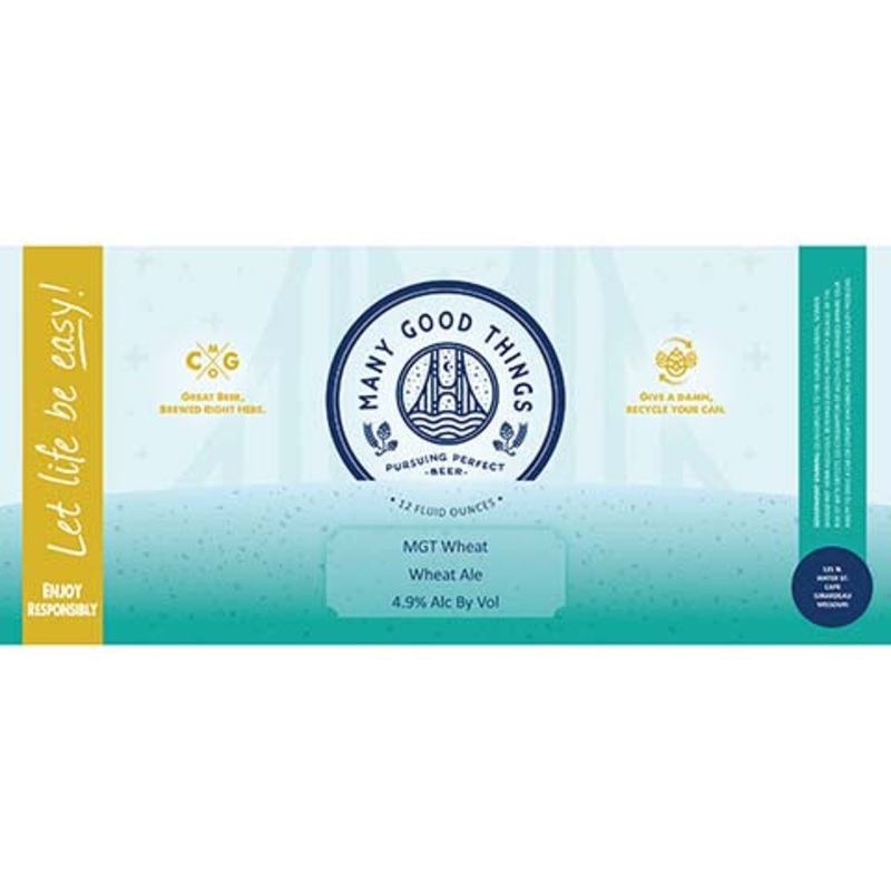 MGT Wheat Ale 12OZ SINGLE CAN