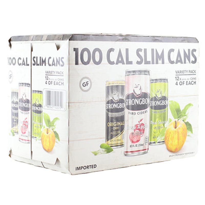 Strongbow 100 Cal Slim Cans Variety Pack 12PK 250ML BTL