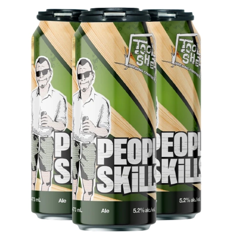 TOOL SHED PEOPLE SKILLS CREAM ALE 473ML 4PK CAN @ Signal Hill [1040616] 1892 ml