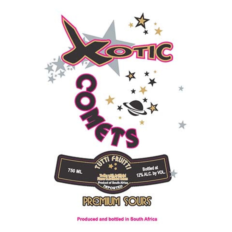 Xotic Comets Tutti Fruitti Vodka 750ML BTL