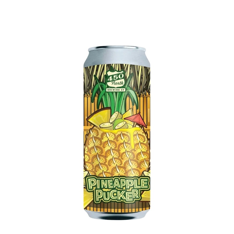 450 North Pineapple Pucker Beer 16 fl oz Single Can